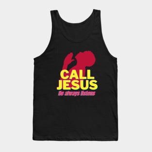 Jesus Calling Prayer Christian Gifts Tank Top